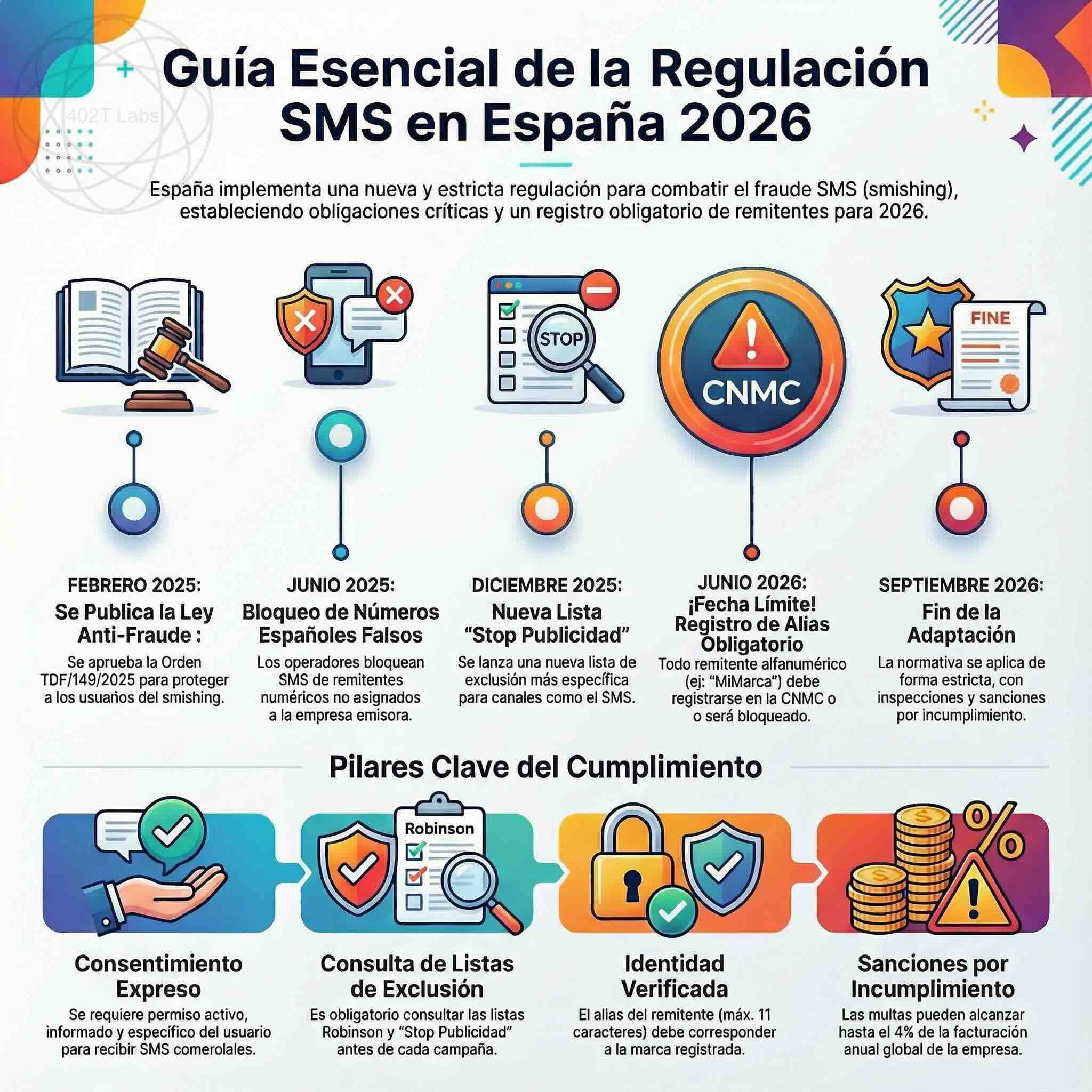 SMS Regulation Spain